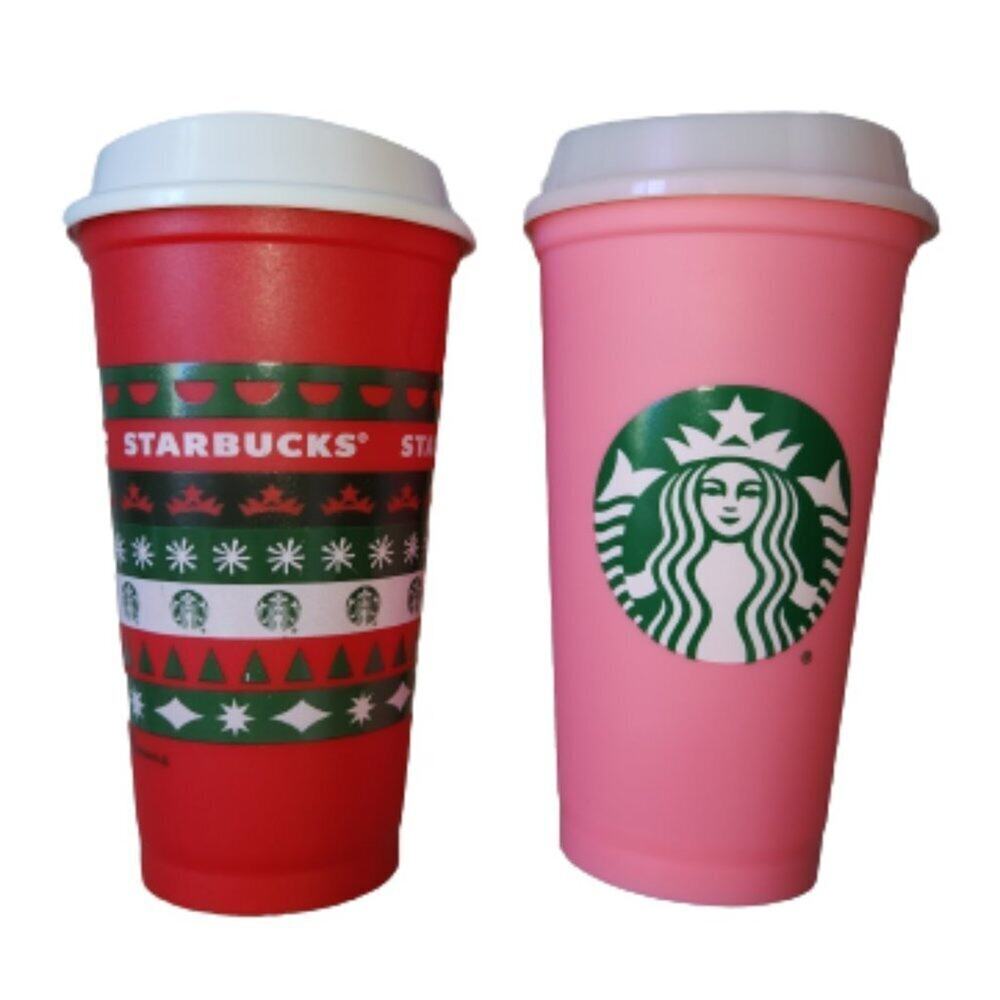 STARBUCKS Reusable Hot Cup Coffee || Set of 2